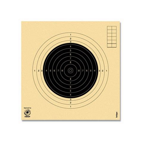 2000 - Kleinkaliber 34x34 KK Scheibe VPE 250Stk.