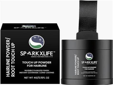 Sparkxlife Hairline Powder – Hair Cover Up Powder for Root Touch Up for ...