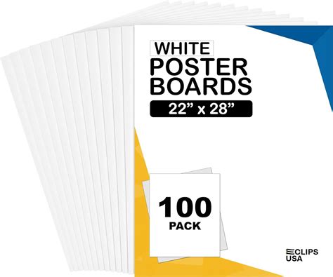 White Poster Paper 22x28, 100 Pack - Large Poster India | Ubuy