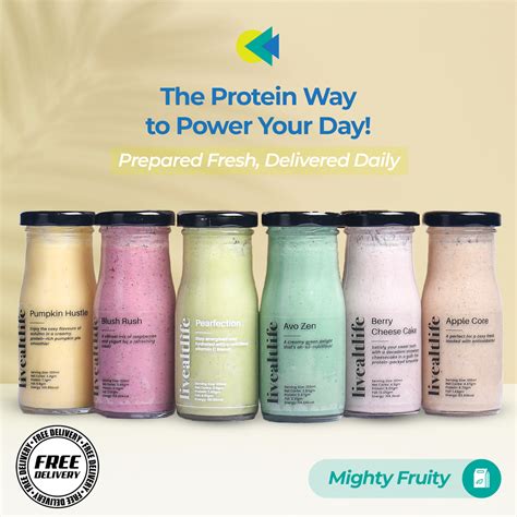 Daily Protein Smoothie - Mighty Fruity – LiveAltlife Store