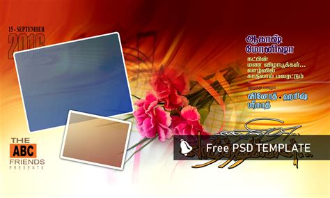 South Indian Wedding Flex Design
