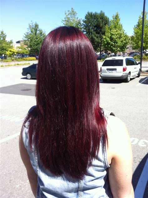 black cherry hair dye - Richelle Bohn