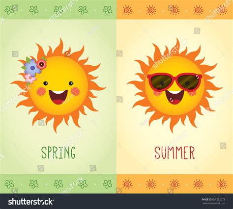 Image result for Spring Sun Cartoon