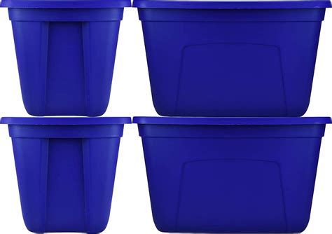 Buy SIMPLYKLEEN 18-Gallon 72-Quart Reusable Stacking Plastic Storage ...