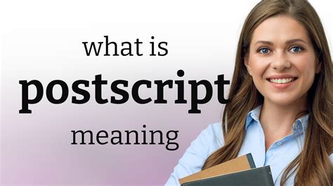 Image result for How to Use PostScript