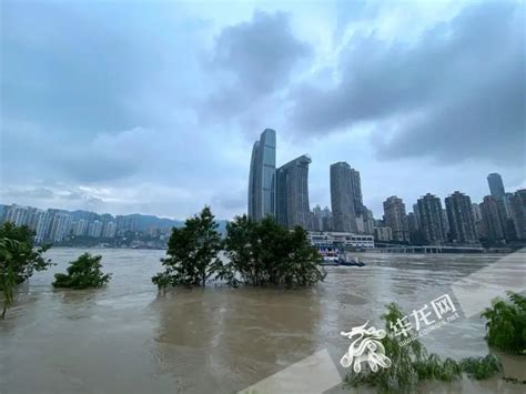 长江上游今年最大洪水过境重庆主城_新华社