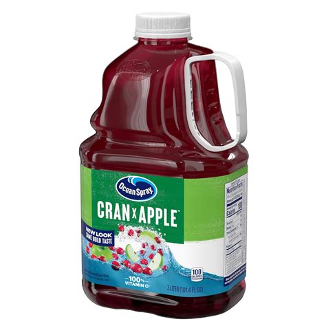 Ocean Spray® Cran-Apple™ Cranberry Apple Juice Drink, 101.4 Fl Oz ...