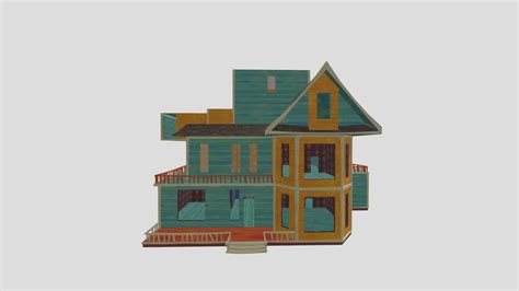 Hello Neighbor Alpha 4 House (UPDATED) - Download Free 3D model by ...
