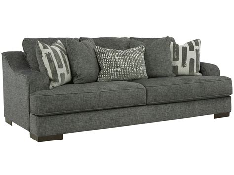 Lessinger Sofa By Ashley in Pewter Color