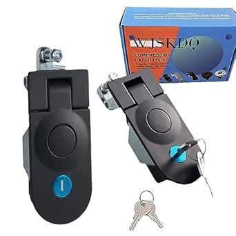 2PCS Powder Coated Zinc Alloy Sealed Large Lever Hand Operated ...