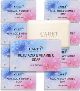 Caret Organic Vitamin C and Kojic Acid Soap | Reduce Dark spots ...