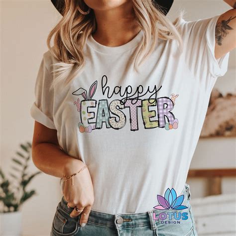 Happy Easter Shirt,easter Day Shirt,womens Easter Shirt,easter Bunny ...