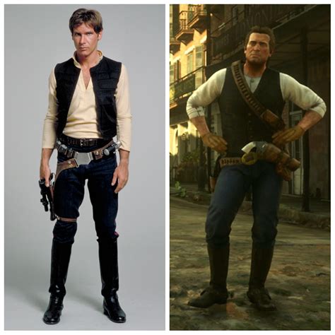 [Red Dead Redemption 2] Arthur Morgan as Han Solo (Star Wars A New Hope ...