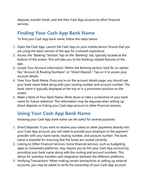 PPT - How to Find Your Cash App Bank Name: A Step-by-Step Guide ...