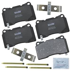 Bendix Premium Copper Free CFC1050A Ceramic Brake Pad (with ...