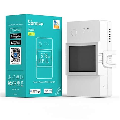 amiciSmart Wi-Fi Smart Switch, 20A Remote Control for Home Appliance ...