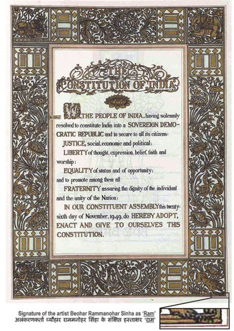 Understanding the Structure of the Indian Constitution: Parts, Articles ...