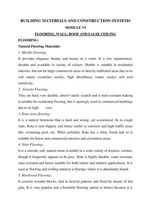 Water Supply AND Drainage - WATER SUPPLY AND DRAINAGE A water supply ...