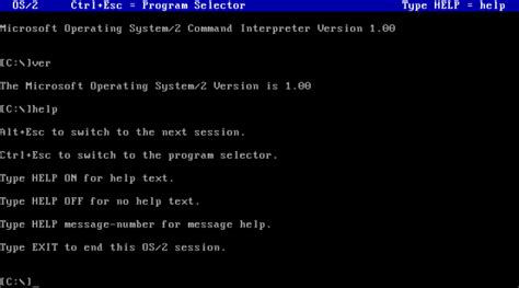 Image result for OS/2 Operating System