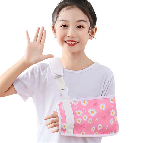 Buy Ledhlth Chrysanthemum Kids Arm Sling for Girls Pink Toddler ...