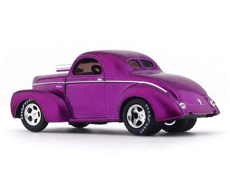 1941 Willys Coupe pink 1:64 M2 Machines diecast scale model collectible ...