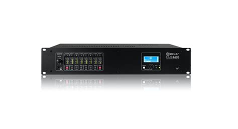Ecler HUB1408 14x8 Digital Zoner DSP Plug&play Digital Matrixes