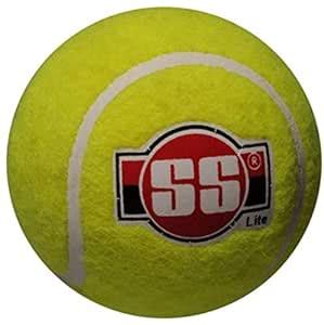 SS Soft Pro Tennis (Light) (Pack of 5) Cricket Tennis Ball : Amazon.in ...