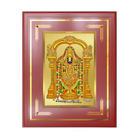 Lord Tirupati Balaji | Sri Venkateswara Divine Frame – DIVINITI LUXURY ...