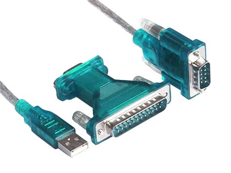 Storin USB to RS232 DB9 / DB25 Serial Port Adapter Cable for 9 Pin or ...