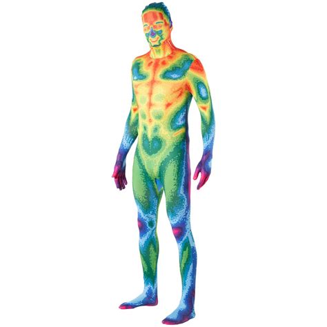 Buy Morphsuits Infrared Camera Multicoloured Censored Halloween Costume ...
