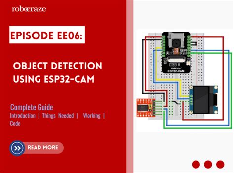 Build Object Detection with ESP32 Camera in 5 Steps – Robocraze