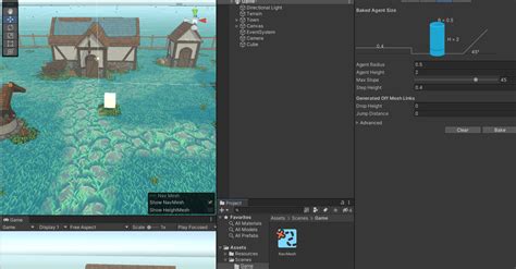 Unity Navigation 的图像结果