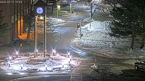 Clock Tower—Streaming | Webcams | Michigan Technological University