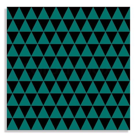 Snoogg Canvas Wall Art Painting Traingle Psyche Pattern UnFramed Decor ...