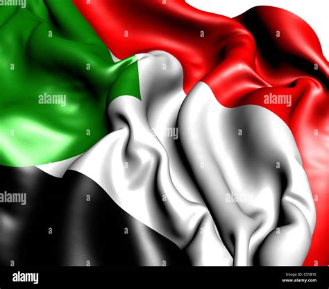 North sudan flag hi-res stock photography and images - Alamy