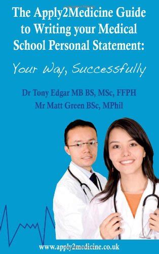 Buy The Apply2 Medicine Guide to Writing Your Medical School Personal ...