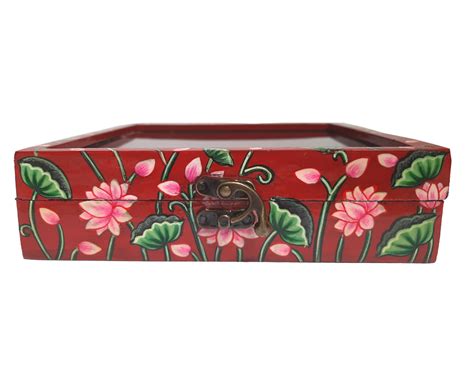 Hand Painted Wooden Dry fruit Box
