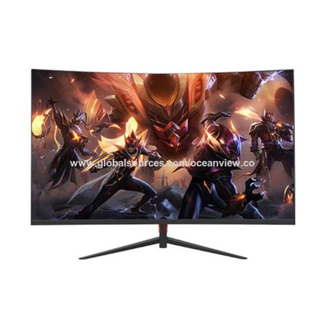 Buy Wholesale China Hot Sale 23.8 Inch Led Fhd 75hz Curved Screen Monitor Pc Monitor & 23.8 Inch ...