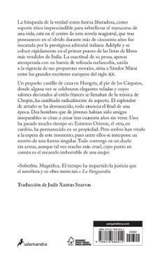 EL ULTIMO ENCUENTRO | Sándor Márai | SALAMANDRA | Casa del Libro
