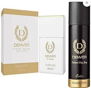 Buy Denver Imperial Eau De Perfume 60ml& Caliber 165ml deo 225ml (Pack ...