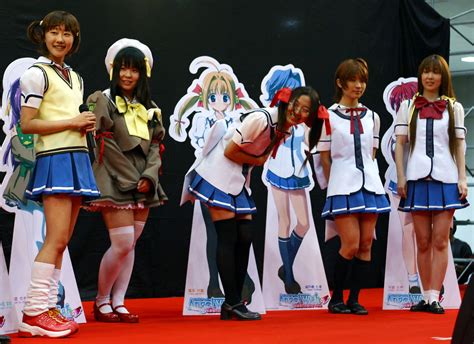 Girls Attend Cosplay (Costume Play) Event In Tokyo