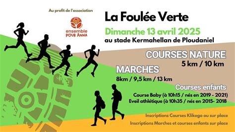 La Foulée Verte 2025, Commune de Ploudaniel, Landerneau, 13 April 2025 ...
