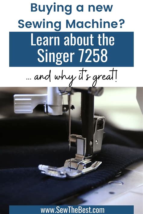 Image result for Singer 7258 Tips and Tricks