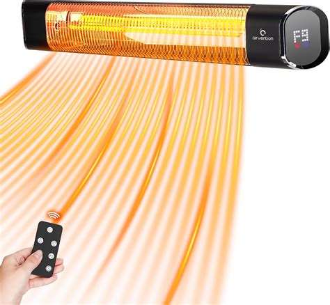 Amazon.com : Airvention Electric Outdoor Heater, Patio Wall Mouted ...