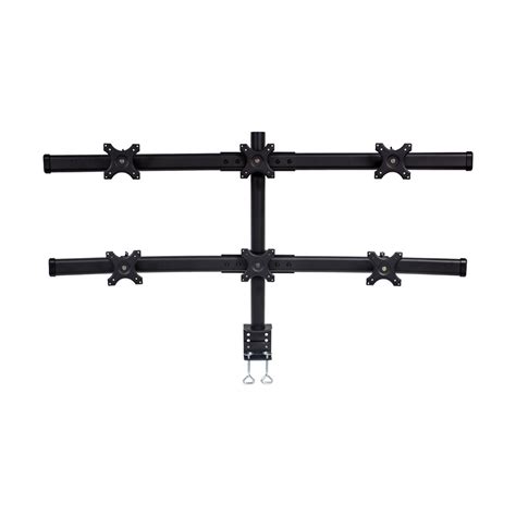 Navepoint Hex Lcd Monitor Curved Mount Stand C Clamp Adjustable ...