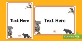 👉 Editable Square Classroom Area Signs (Red) - Twinkl