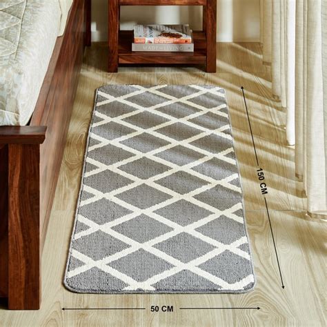 Buy Nicolas Zyra Knitted Bedside Runner - 150x50cm from Home Centre at ...