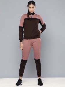 HRX by Hrithik Roshan Colorblock Women Track Suit - Buy HRX by Hrithik ...