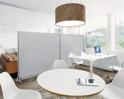 Buy GOF Wall Mounted Office Partition, Large Fabric Room Divider Panel ...