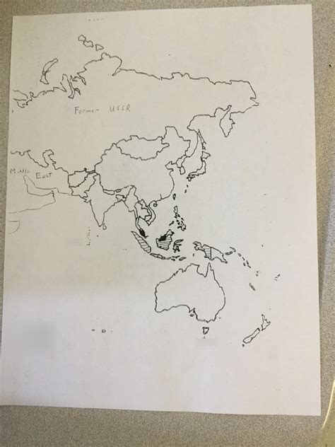 Image result for Asia Map Test